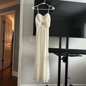 Off White Colored Gown
